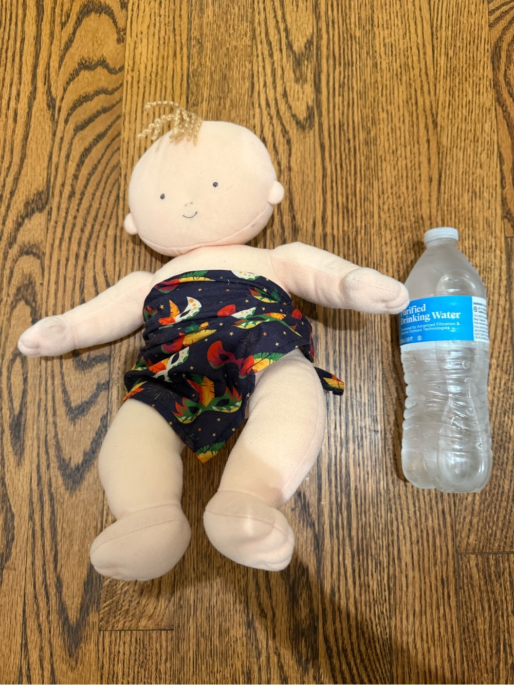 Pottery Barn Kids Navy Floral Baby Doll